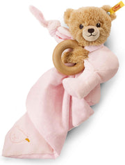 Steiff babyknuffel met doekje en rammelaar 16cm
