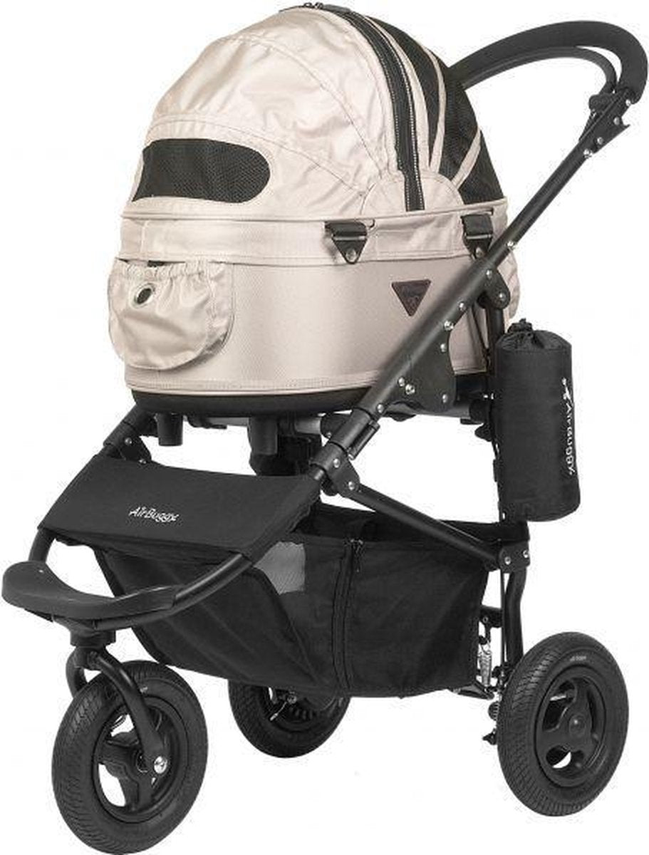 Airbuggy hondenbuggy dome2 sm met rem sand beige 53x31x52 cm / 96x53