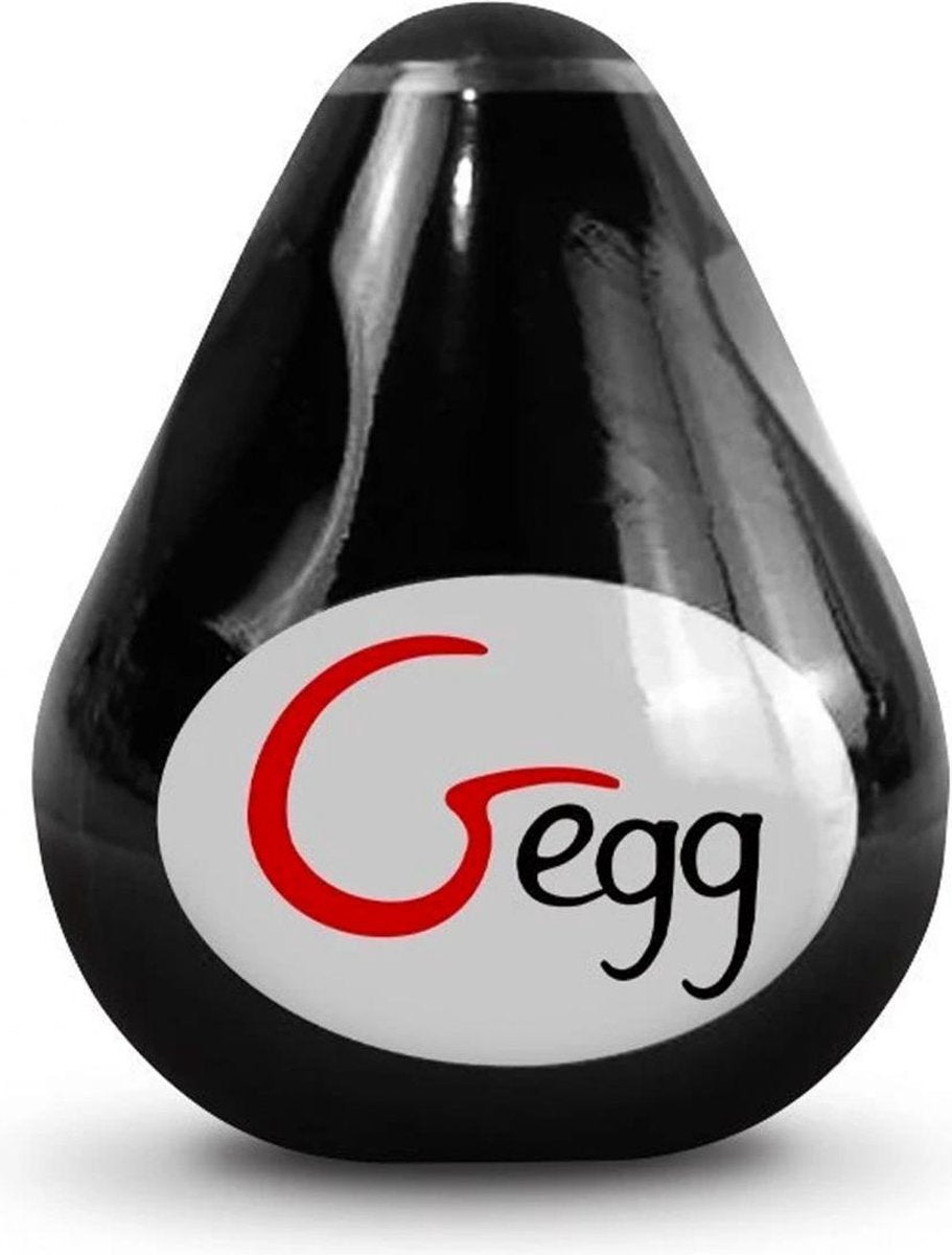 Gvibe Textured And Reusable Egg - Black | G-VIBE