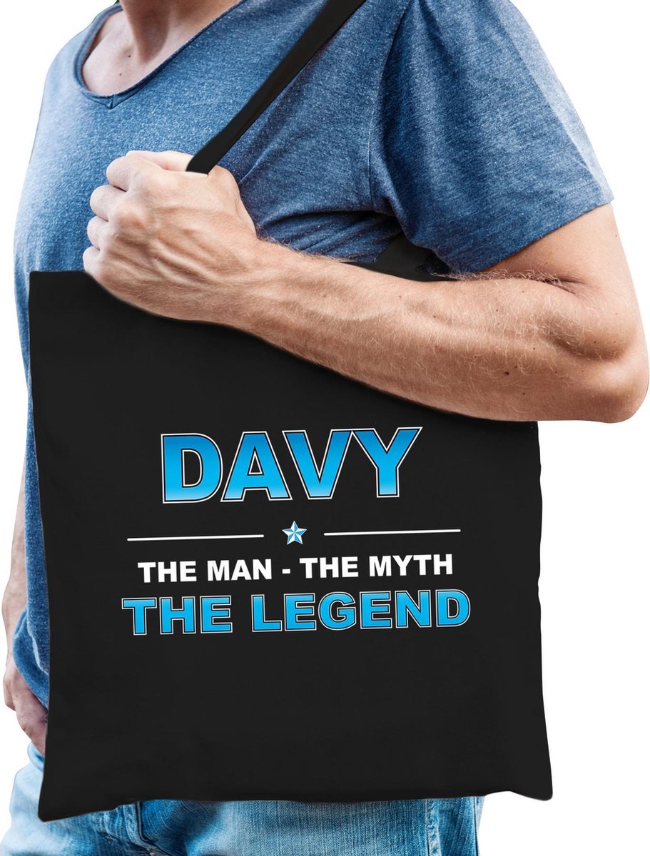 Naam cadeau Davy - The man