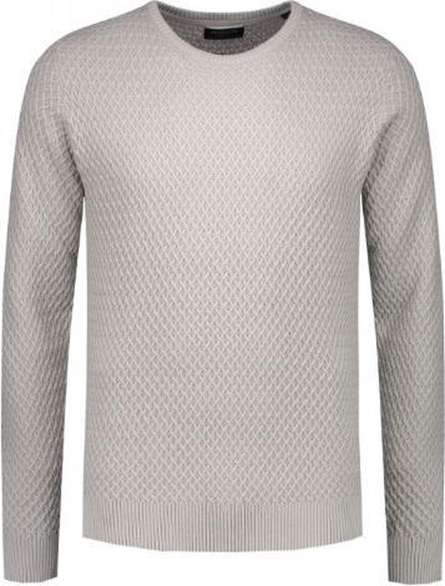 Dstrezzed Sweater Fancy Structure Light Grey (404196 - 810)
