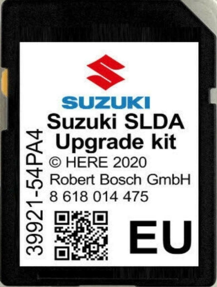 Here Kaartupdate 2021 SD Card - SUZUKI Navigatie 8 618 015 549