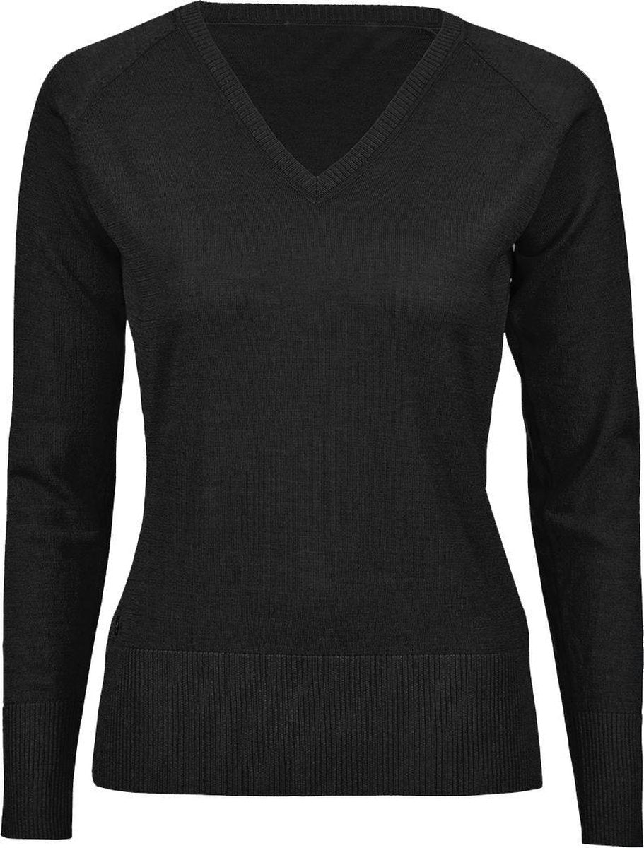 Func Factory dames trui Merino wol maat 40 zwart