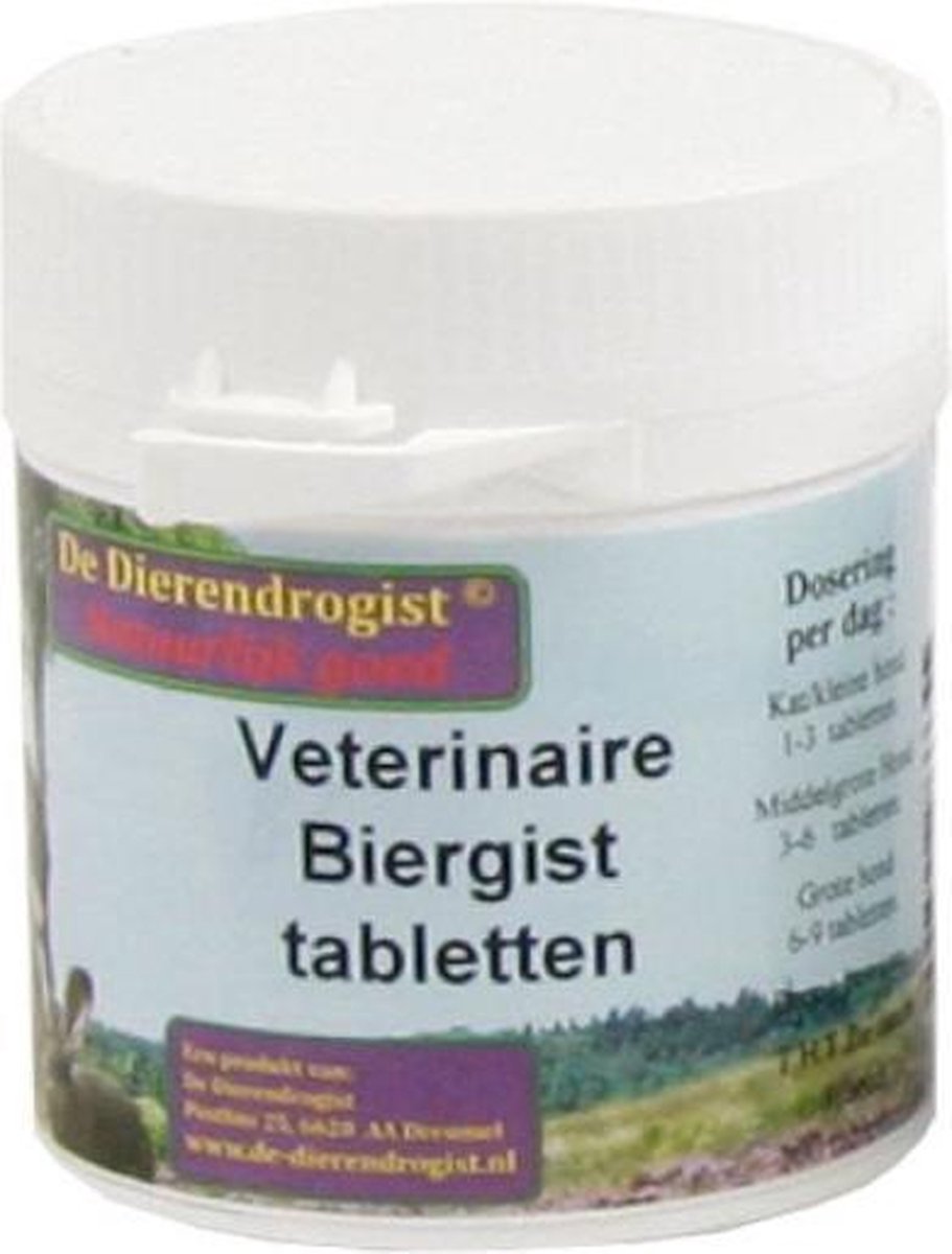 Dierendrogist Biergist Tabletten 100 stuks