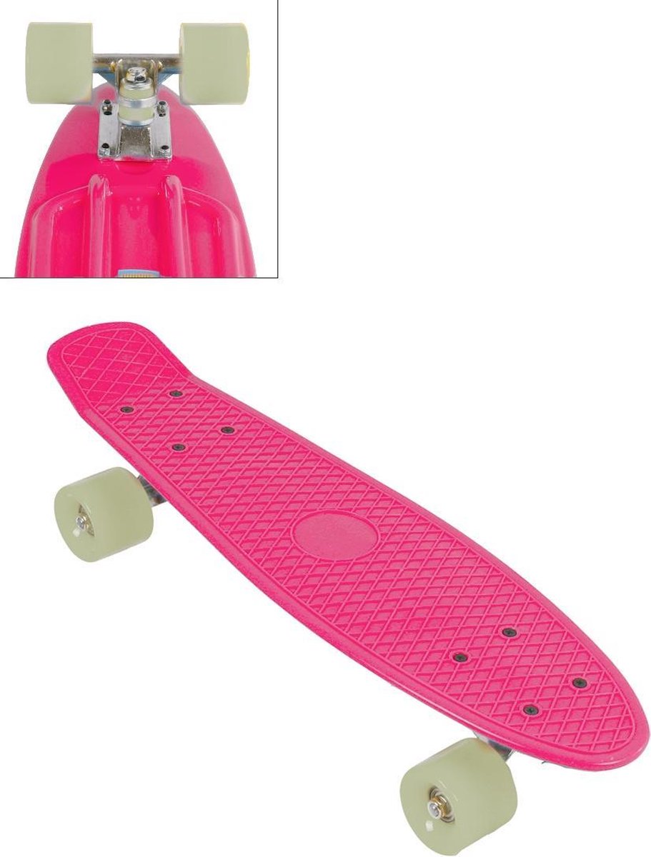 Tom Skateboard Retro 56 Cm Polypropyleen Roze
