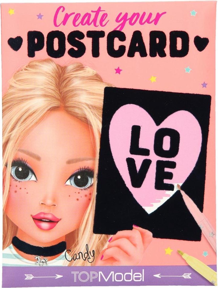 TopModel create your postcard