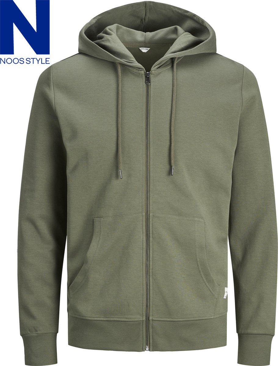 Jack & Jones Vest - Unisex - olijfgroen