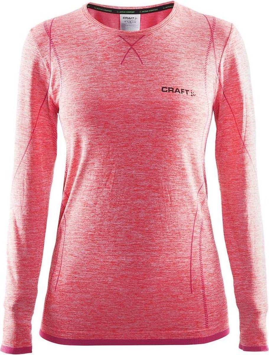 Craft Active Comfort Rn Ls Wmn Rood maat S