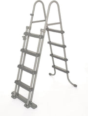Zwembadladder 4 treden hoogte 122cm