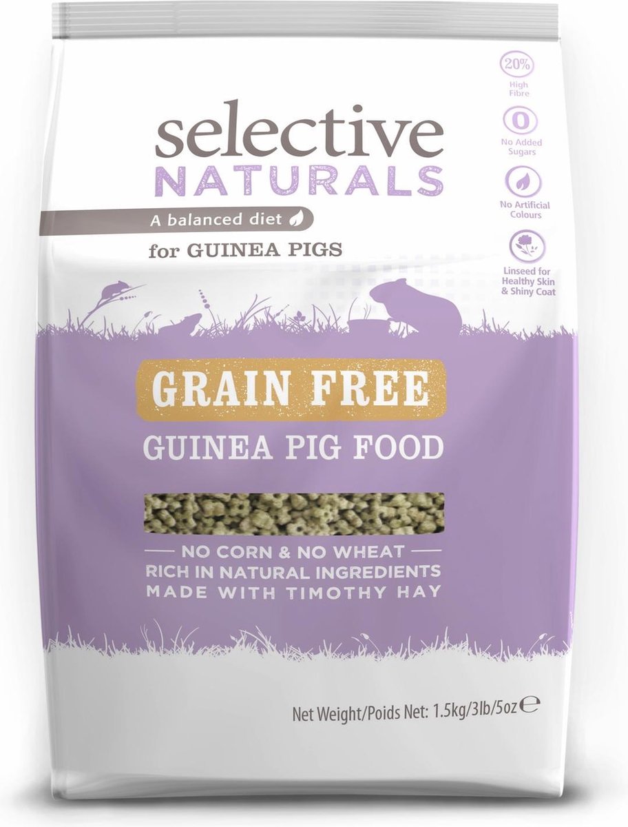 Supreme Selective Naturals Grain Free Cavia - Knaagdierenvoer - 1