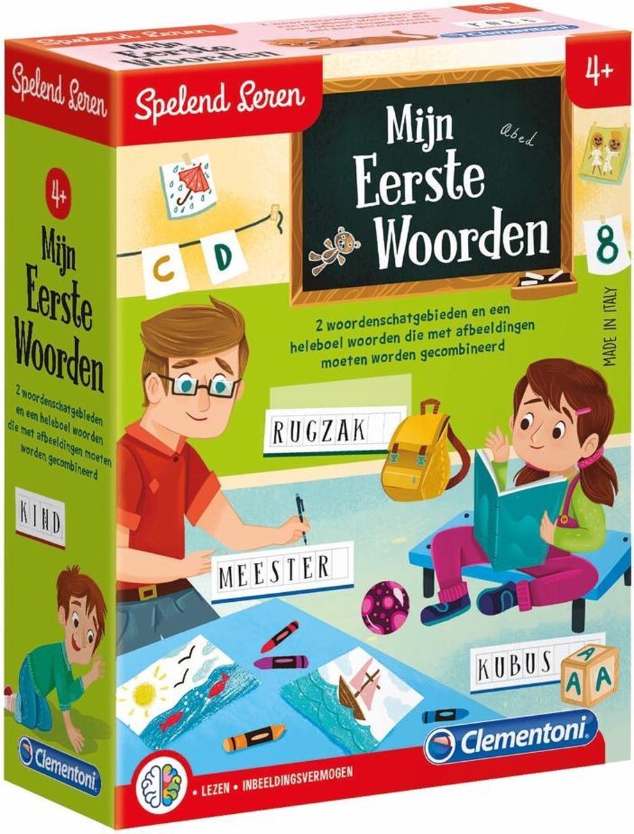 Clementoni Spelend Leren Mijn Eerste Woordjes
