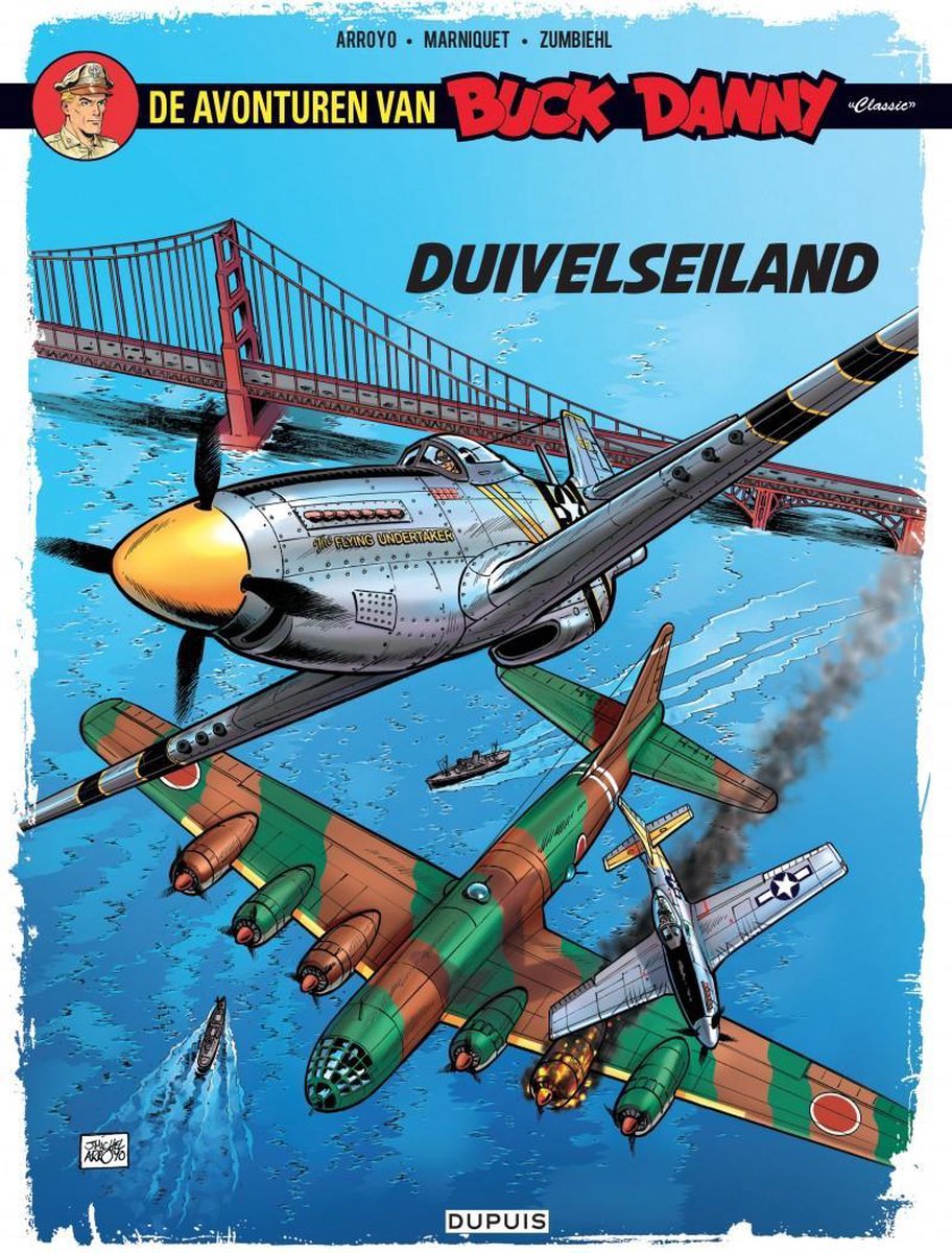Stripboeken de avondturen van Buck Danny Duivelseiland nummer 4