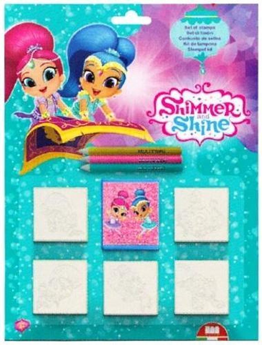 Multiprint Kleurset Shimmer & Shine 9-delig