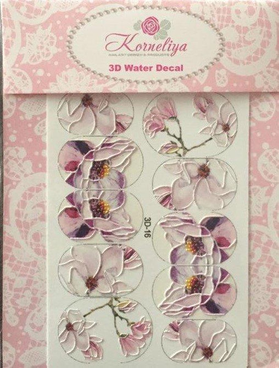 Korneliya 3D Waterdecal - 3D 016