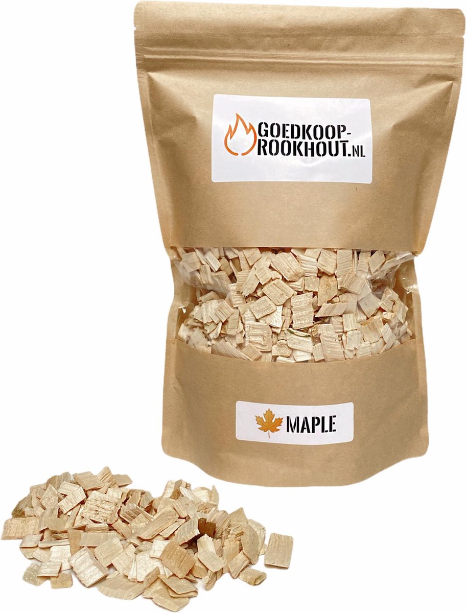 Esdoorn rooksnippers - 500 gram (2 liter)
