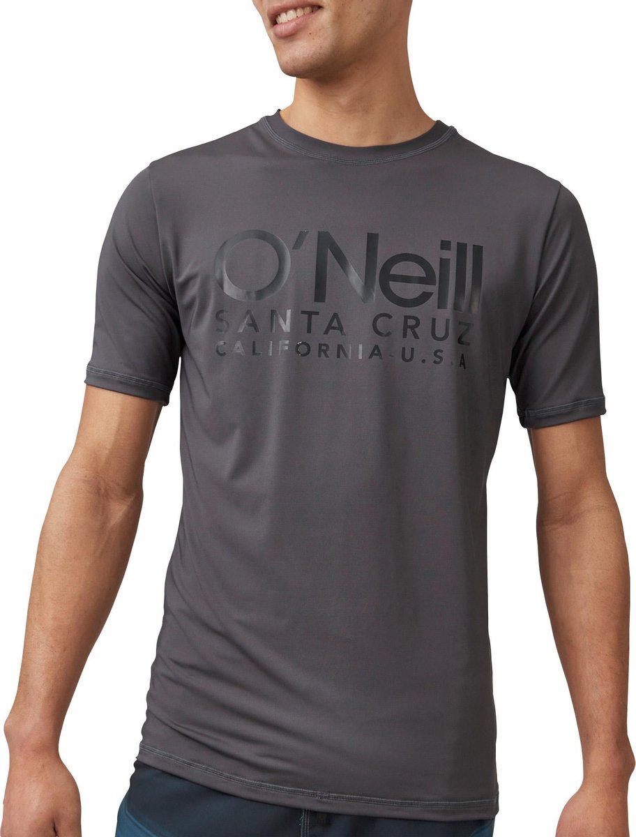 O'Neill - UV Zwemshirt voor heren - Cali - Asfaltgrijs - maat XL