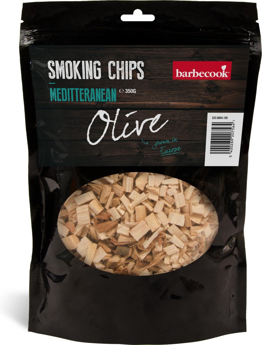 Barbecook Rookchips Olijf - Rookhout