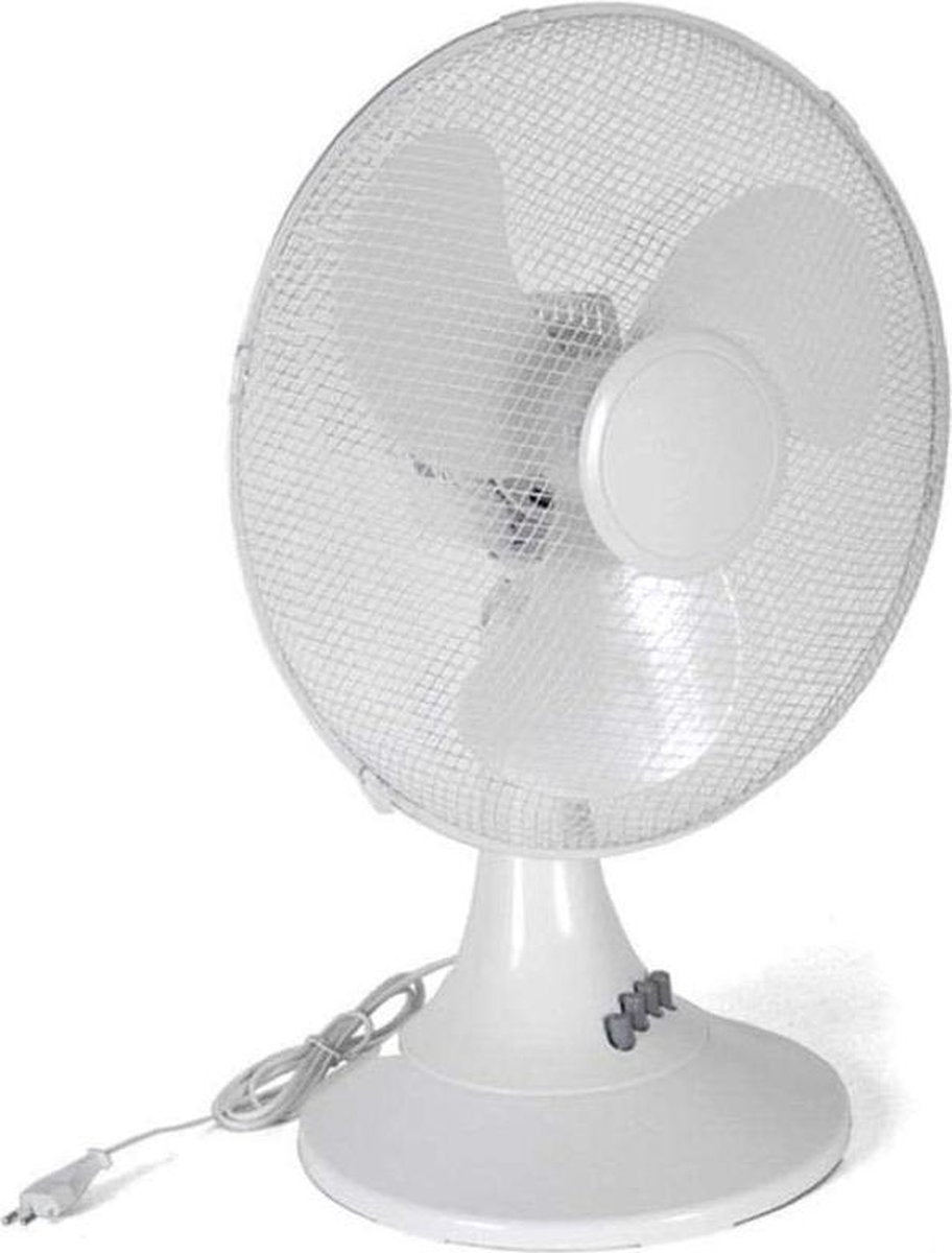 Gerimport Tafelventilator 220-240v 50/60hz 45w 50 X 40 Cm Wit