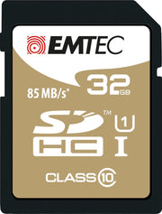Emtec flashgeheugens 32GB Class10 Gold +