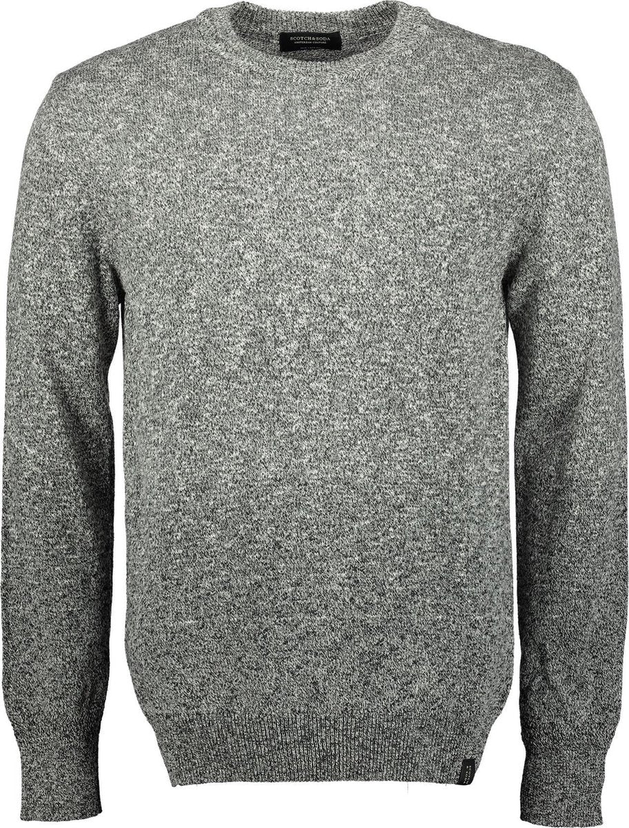 Scotch & Soda Pullover - Slim Fit - Grijs - XL