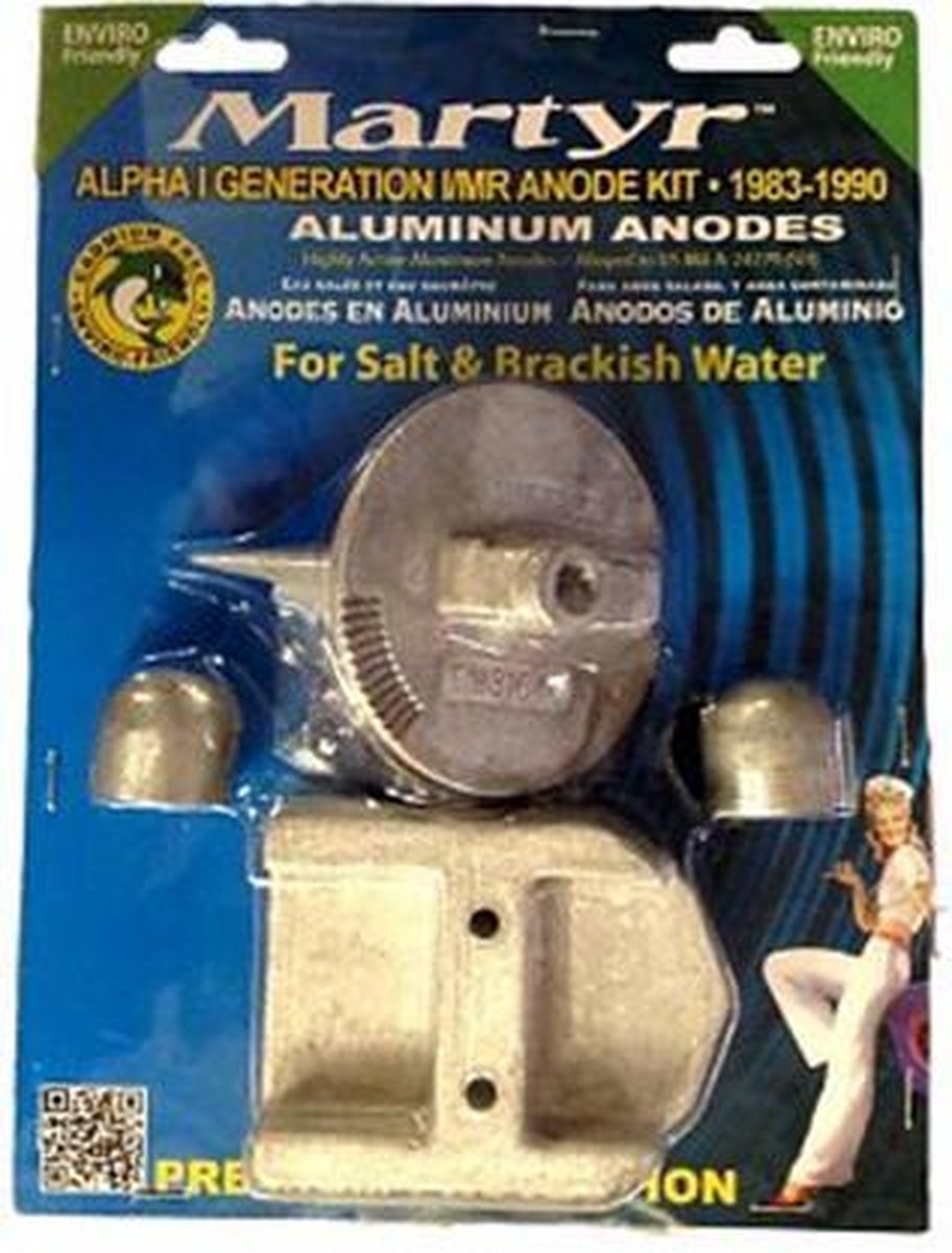 Mercruiser Alpha 1 Gen 1 Aluminium Anodeset
