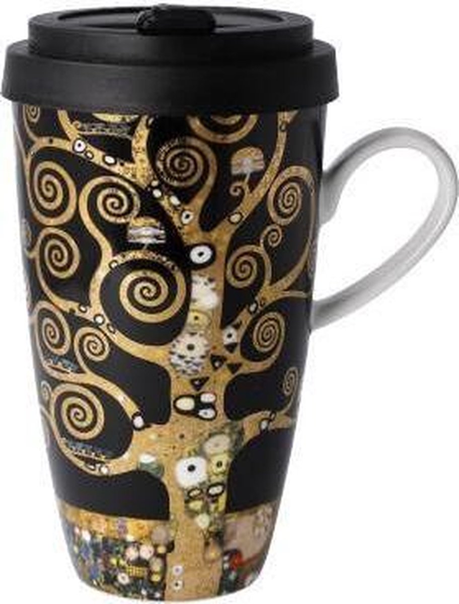 Goebel® - Gustav Klimt | Koffie / Thee beker to go "De Levensboom" | Artis Orbis