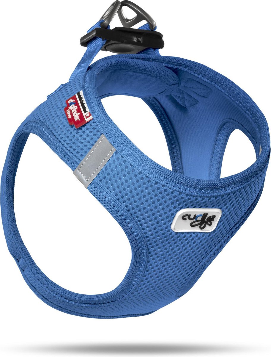 Curli Air Mesh Harness S Blauw