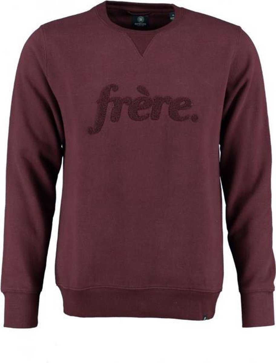 Dstrezzed zachte bordeaux rode sweater - Maat XXL