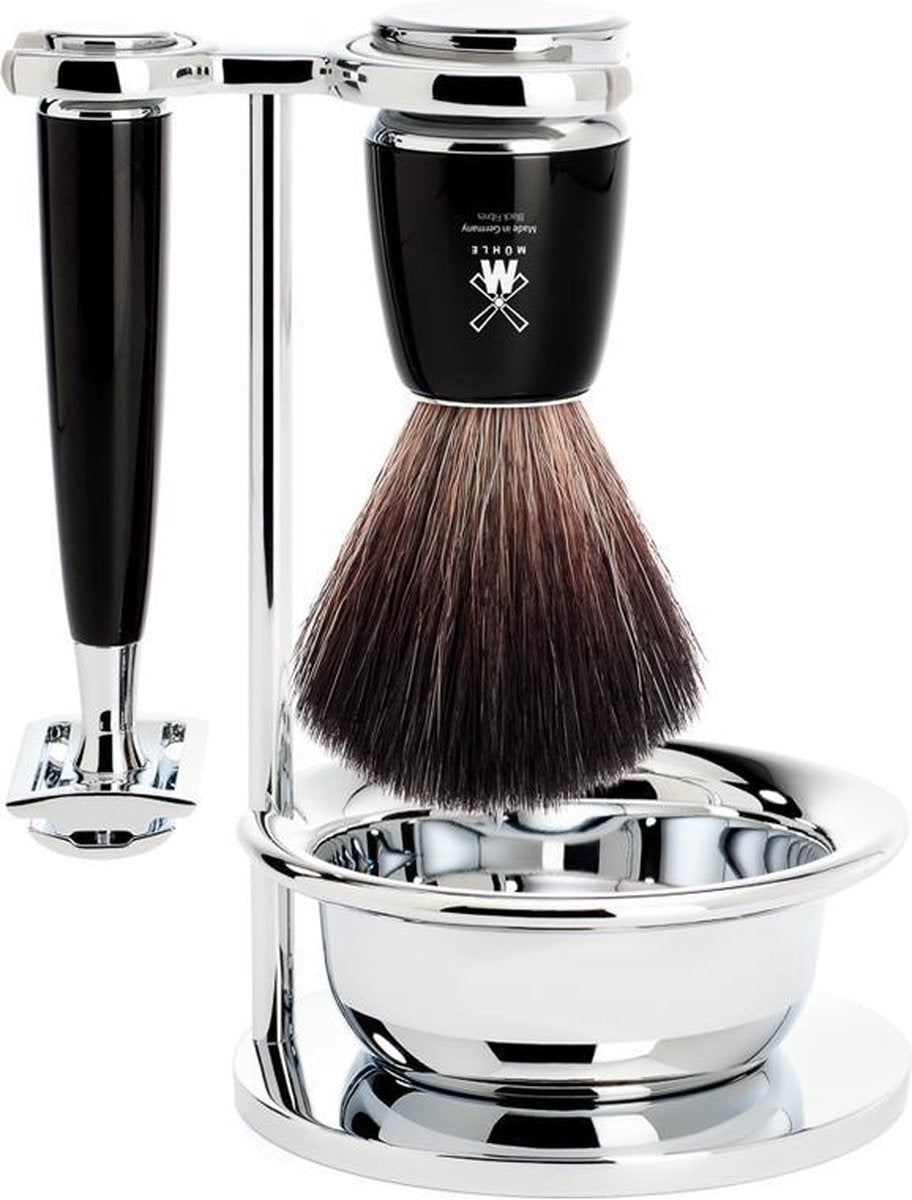 Muhle scheerset RYTMO S21M226SSR - Synthetisch - Safety razor - Zwart