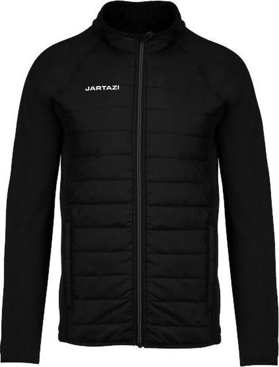 Jartazi Sportjack Torino Junior Polyester Zwart Maat 146-152
