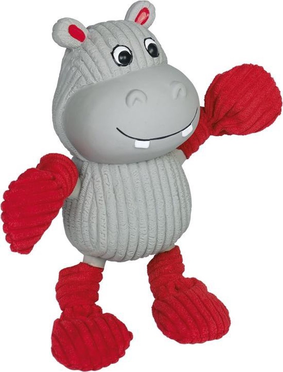 Nobby latex stof nijlpaard - 22 cm