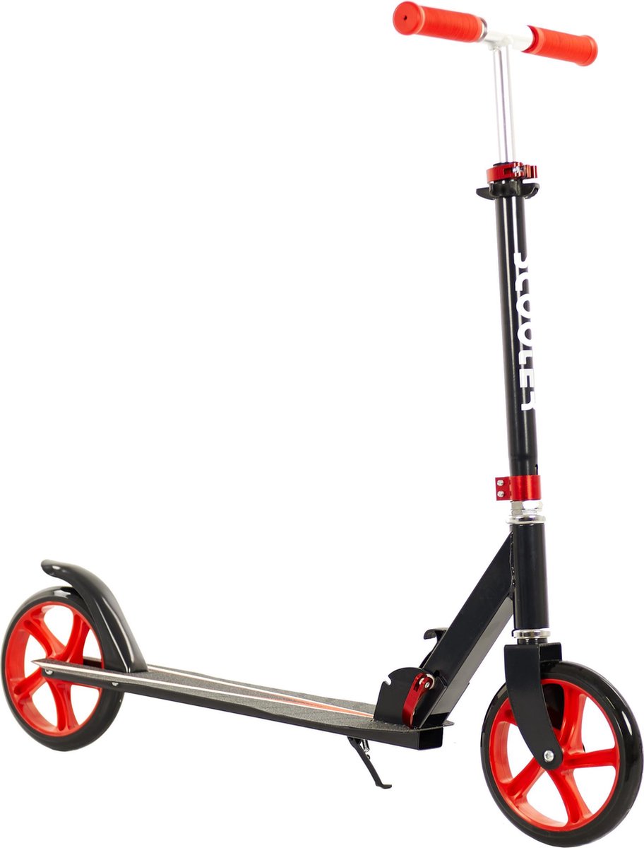 2Cycle Step - Grote Wielen - 20cm -Rood - Autoped - Scooter