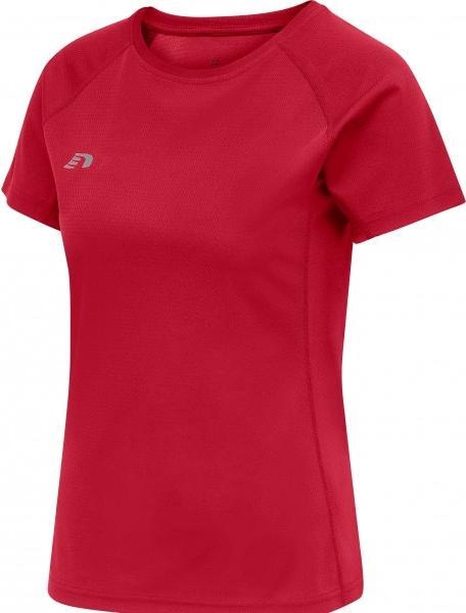 Newline Core Running Shirt Dames - rood - maat M