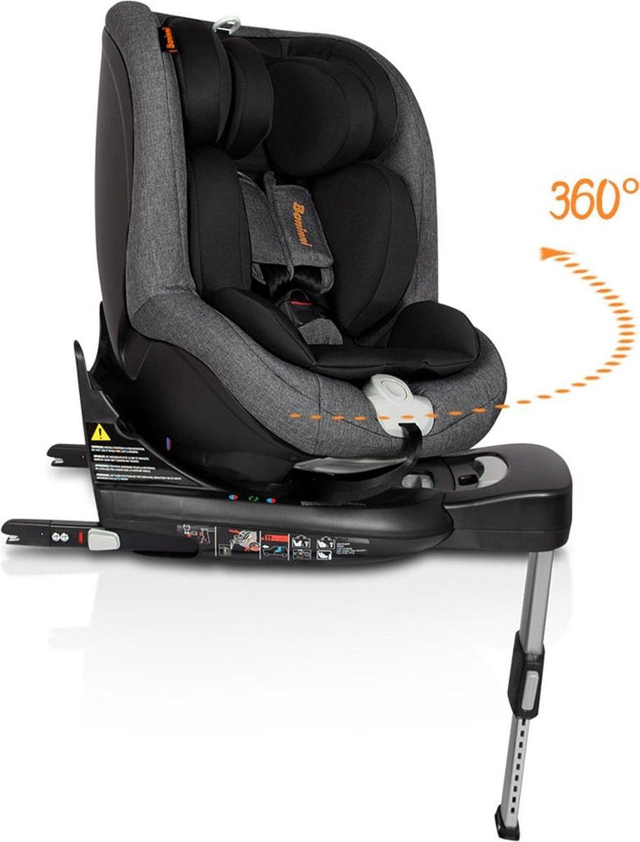 Autostoel Baninni Velio i-Size 360° Grijs (0-19kg)