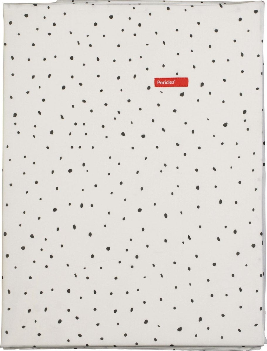 Pericles Donsovertrek Spots 100 X 140 Cm Wit/zwart