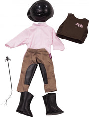 Götz poppenkleding voor ruiters voor pop van 45-50cm