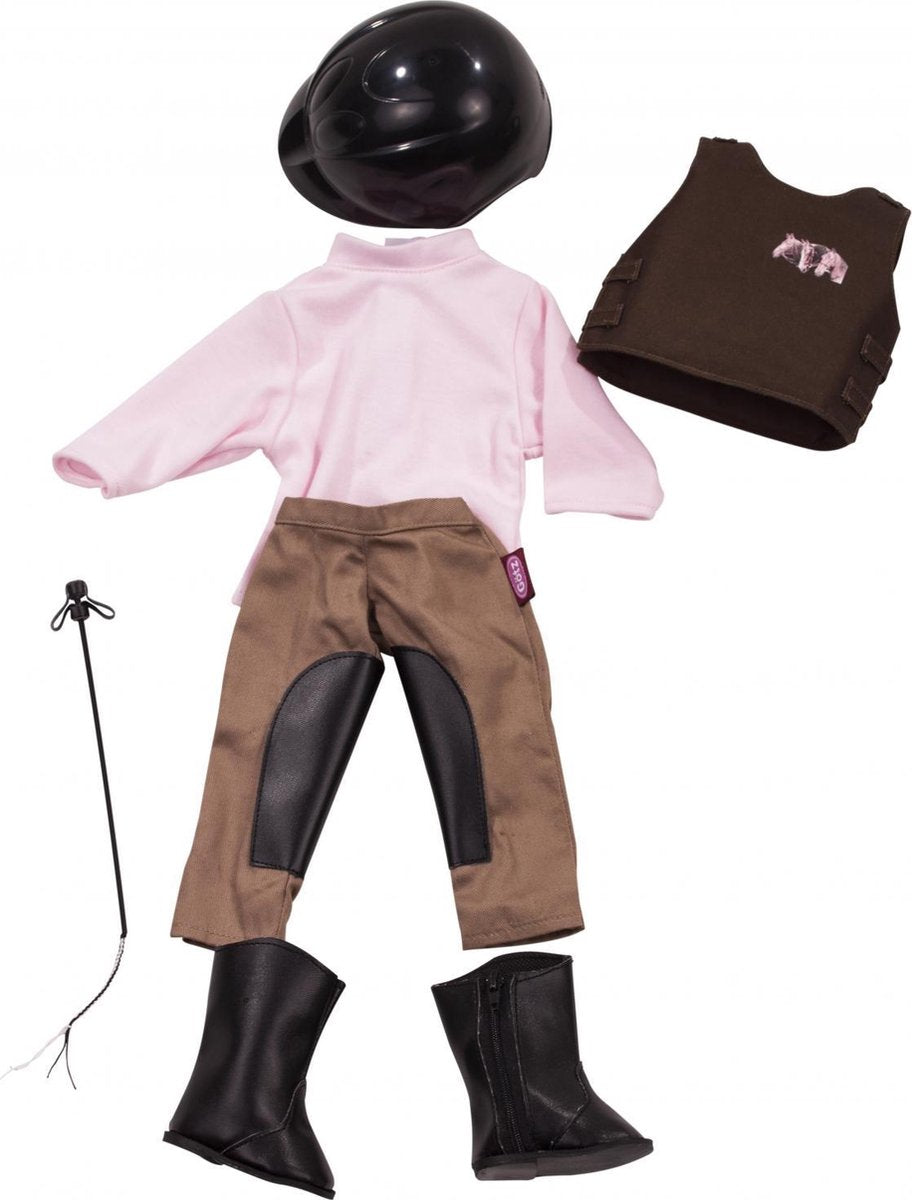 Götz poppenkleding voor ruiters voor pop van 45-50cm