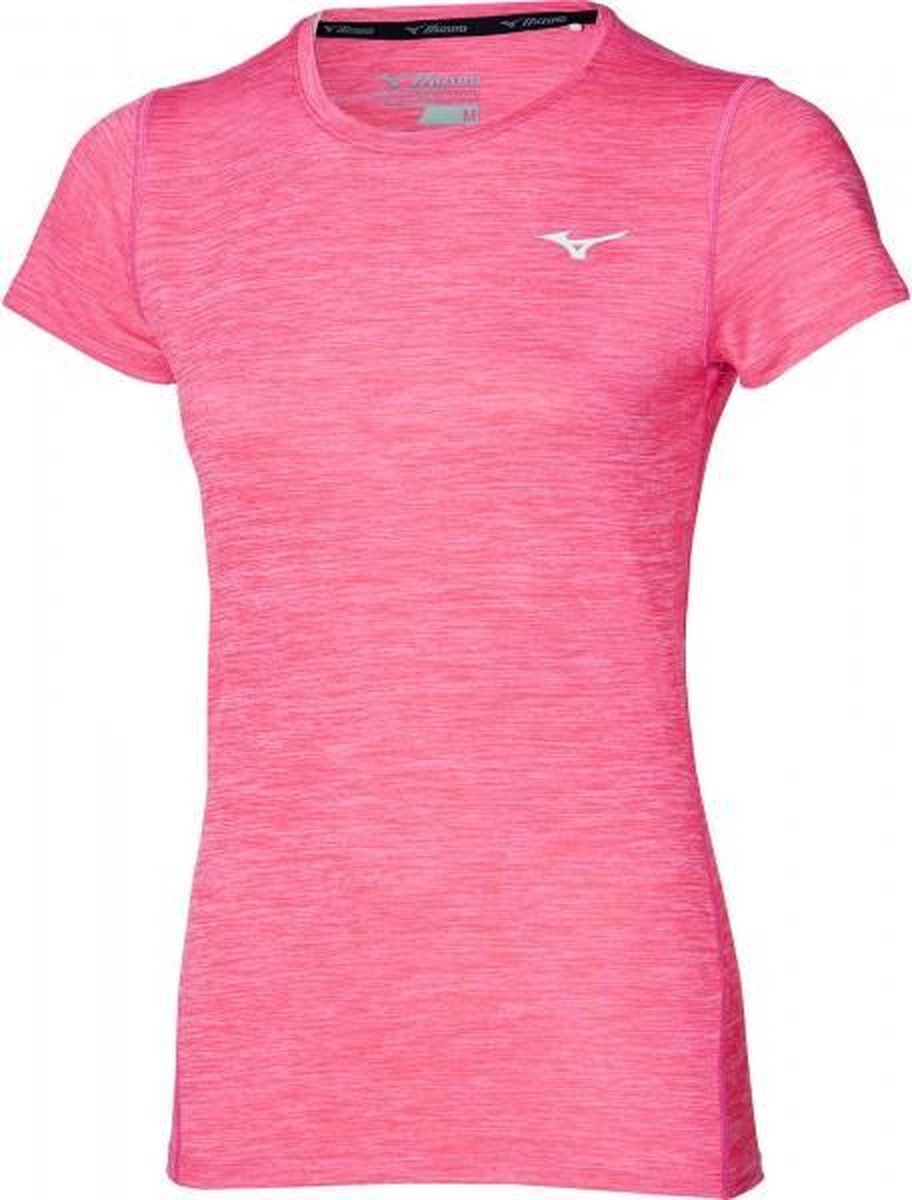 Mizuno Impulse Core Shirt Dames - roze - maat XS