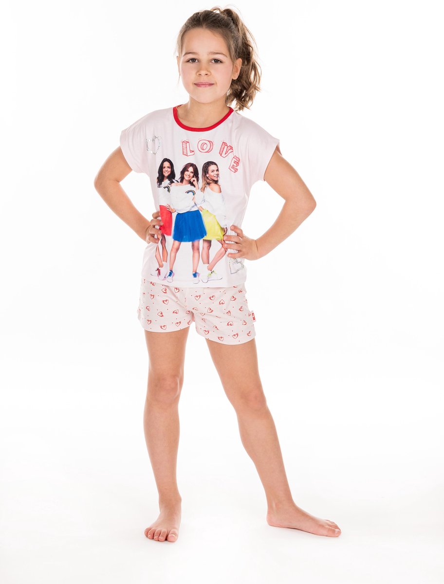 K3 Short Pyjama Love. Maat: 134/140 cm - 9/10 jaar.