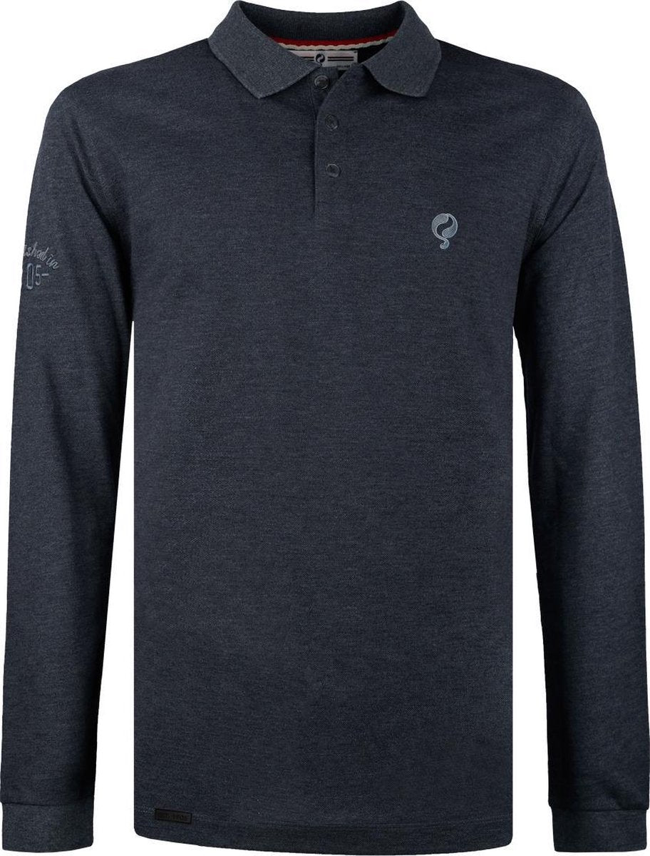 Heren Polo Blaricum - Denim Blauw