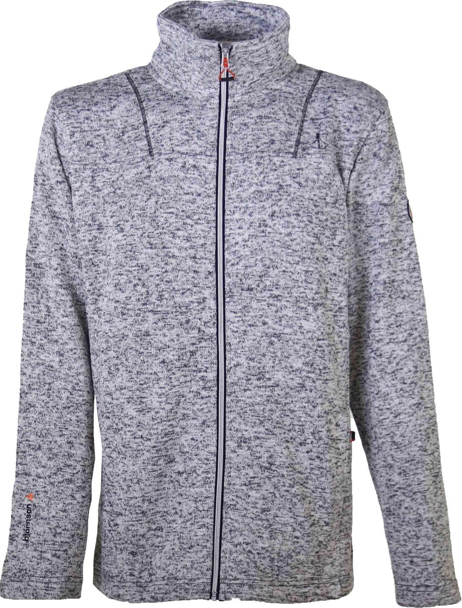 Bjørnson Vest Gebreid Heren Grijs - Maat 6XL - Adrian