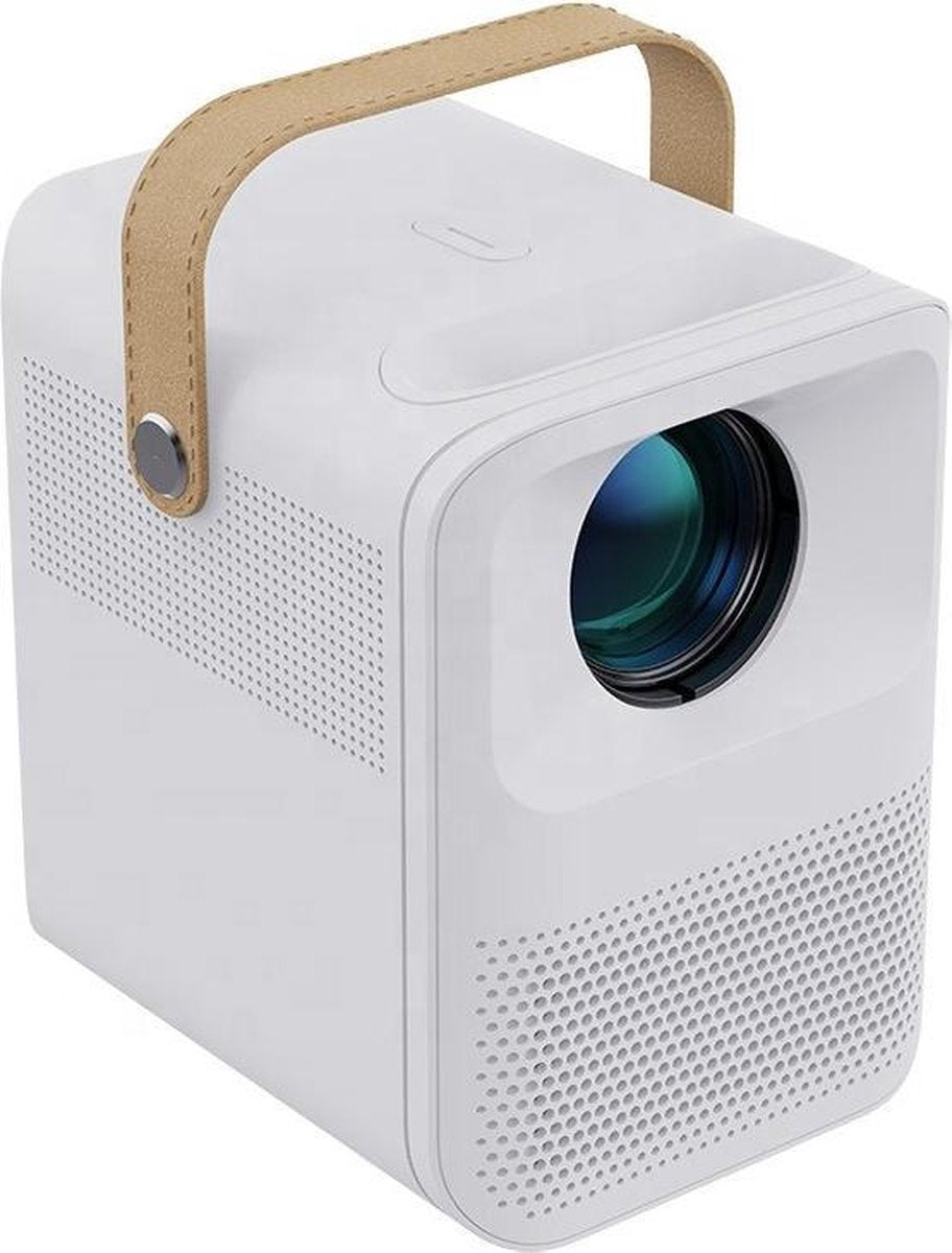 Belesy® Beamer M12 - Support 4K Full HD - 10.000:1 Contrast - 3.300 Lumen - Projectie 30 tot 100 inch - Bluetooth & WiFi