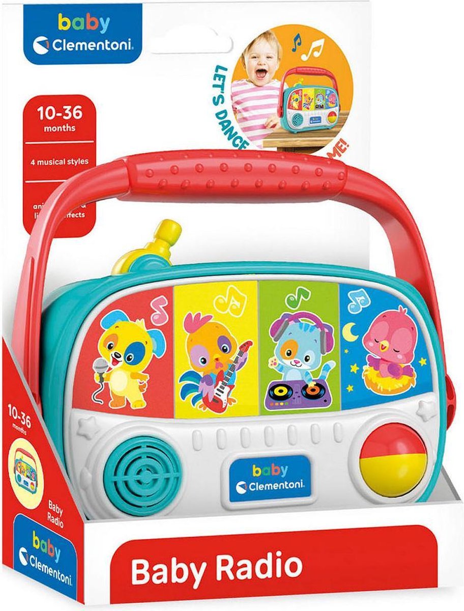 Baby Clementoni - Baby Radio - activiteitencentrum educatief