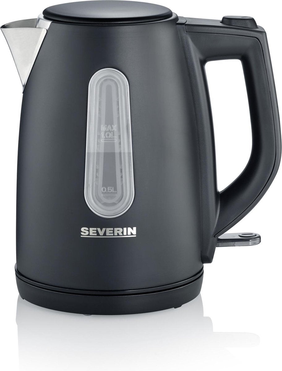 Severin WK9553 - Waterkoker - Mat zwart