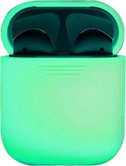 Siliconen Bescherm Hoesje Cover voor Apple AirPods 2 Case - Glow in the dark
