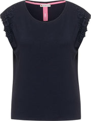 Street One shirt Nachtblauw-36 (S)