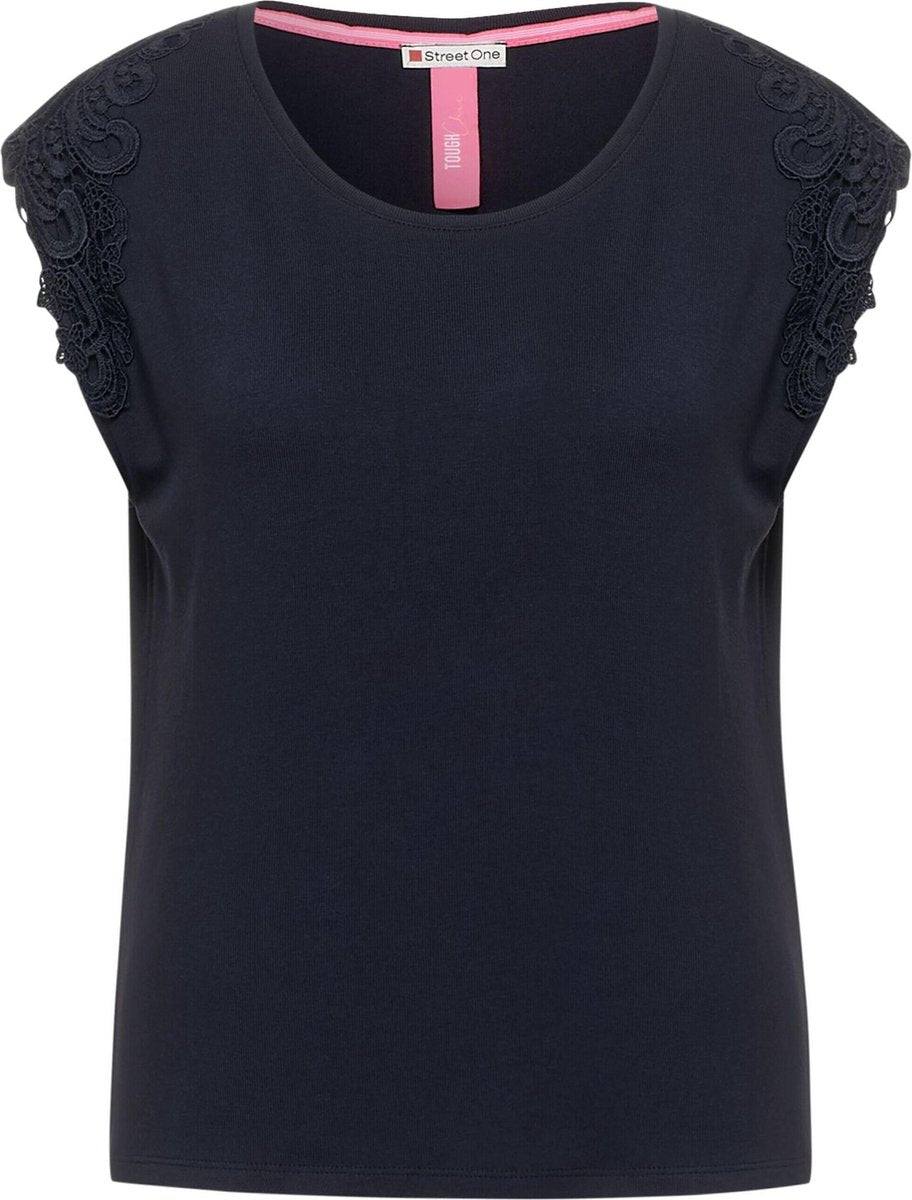 Street One shirt Nachtblauw-36 (S)