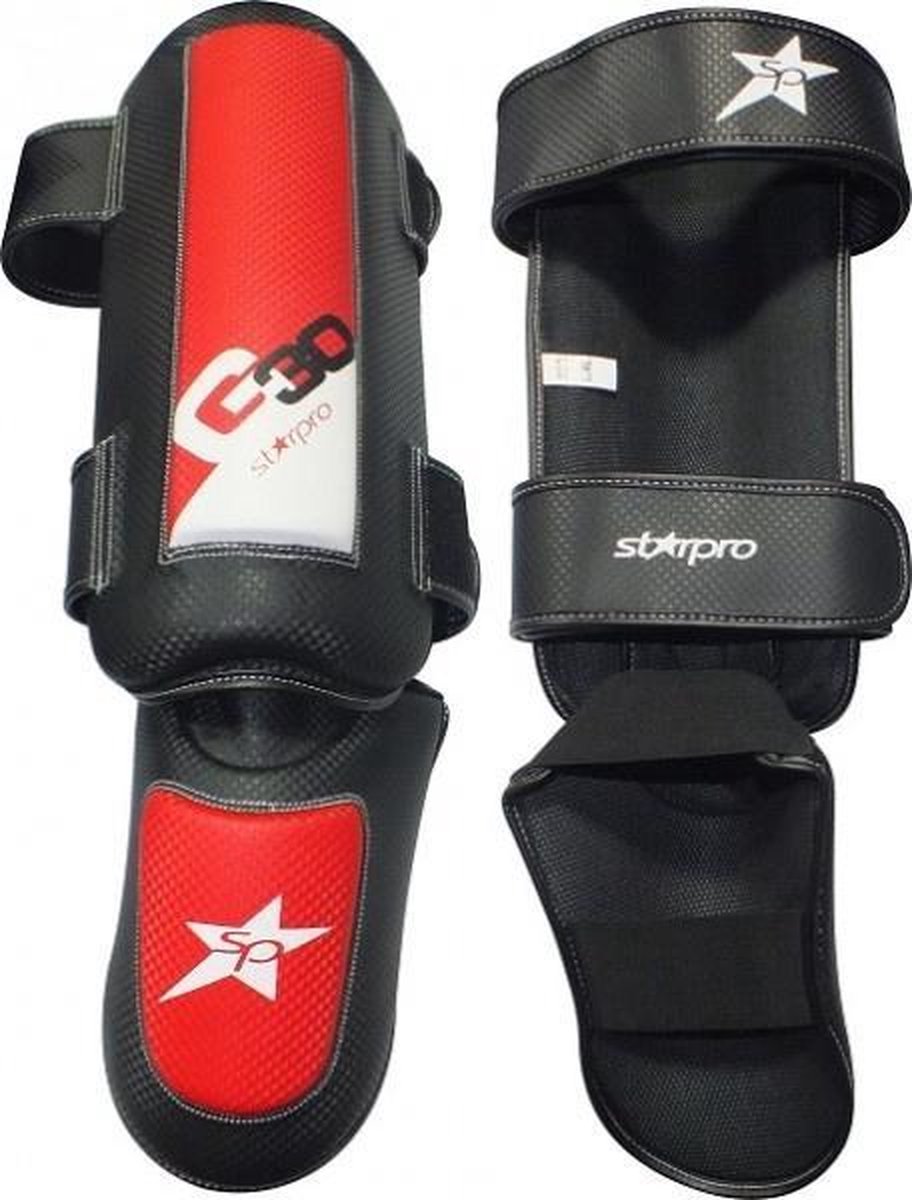 Starpro Scheen- En Wreefbeschermers Pro Rood Maat S/m