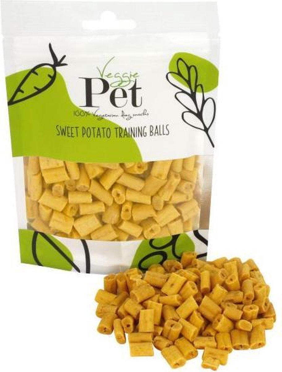 100 gr Veggie pet sweet potato training balls