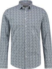 Haze&Finn Overhemd Stretch Camo (MC12-0100-25)